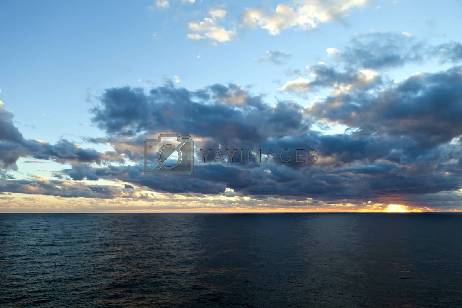 Royalty free image of Sunset Over the Atlantic by graficallyminded