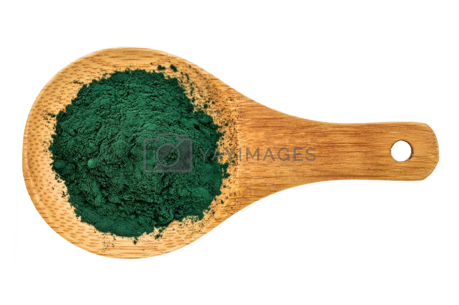Royalty free image of Organic chlorella powder by PixelsAway