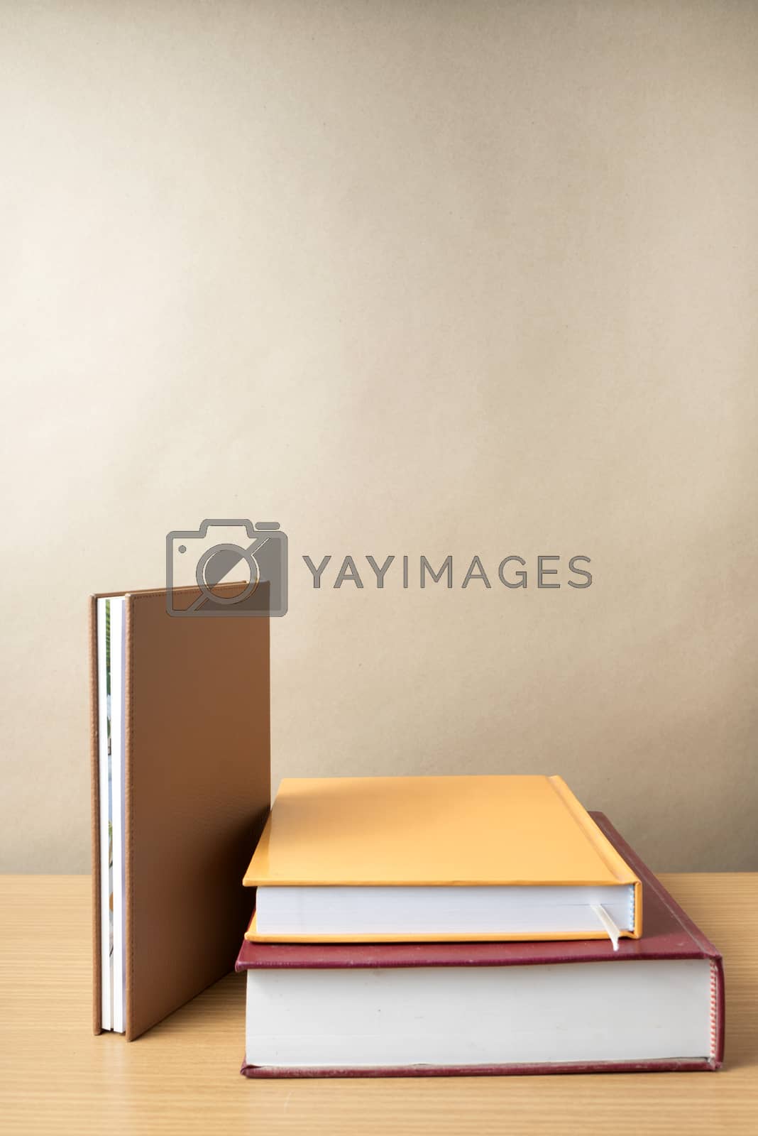 Royalty free image of stack of book  by ammza12