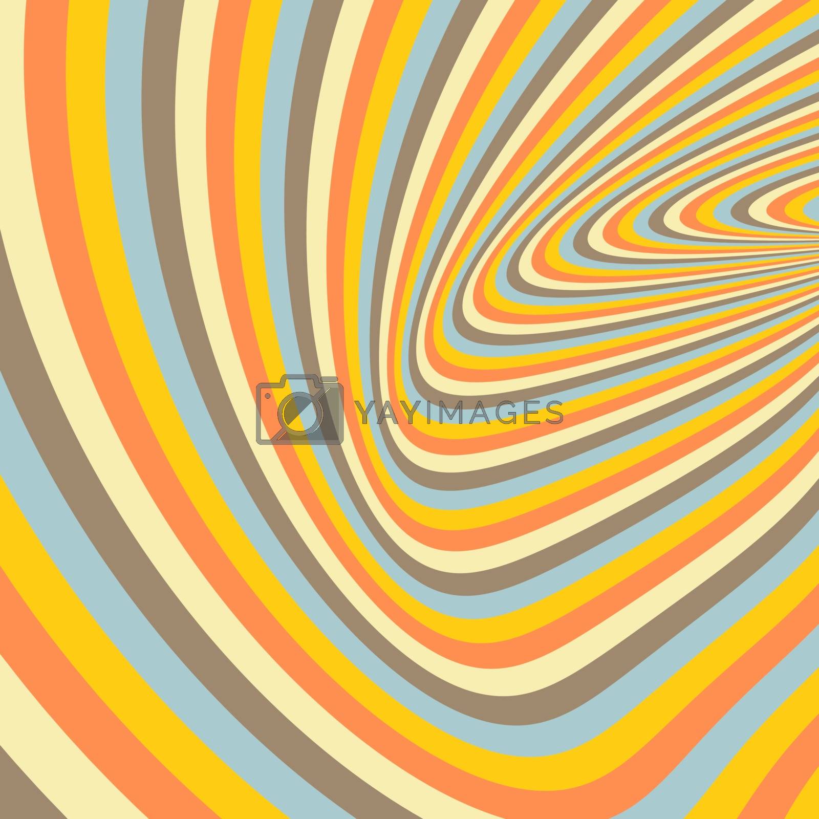 Royalty free image of Pattern with optical illusion. Abstract background. Optical art. by login