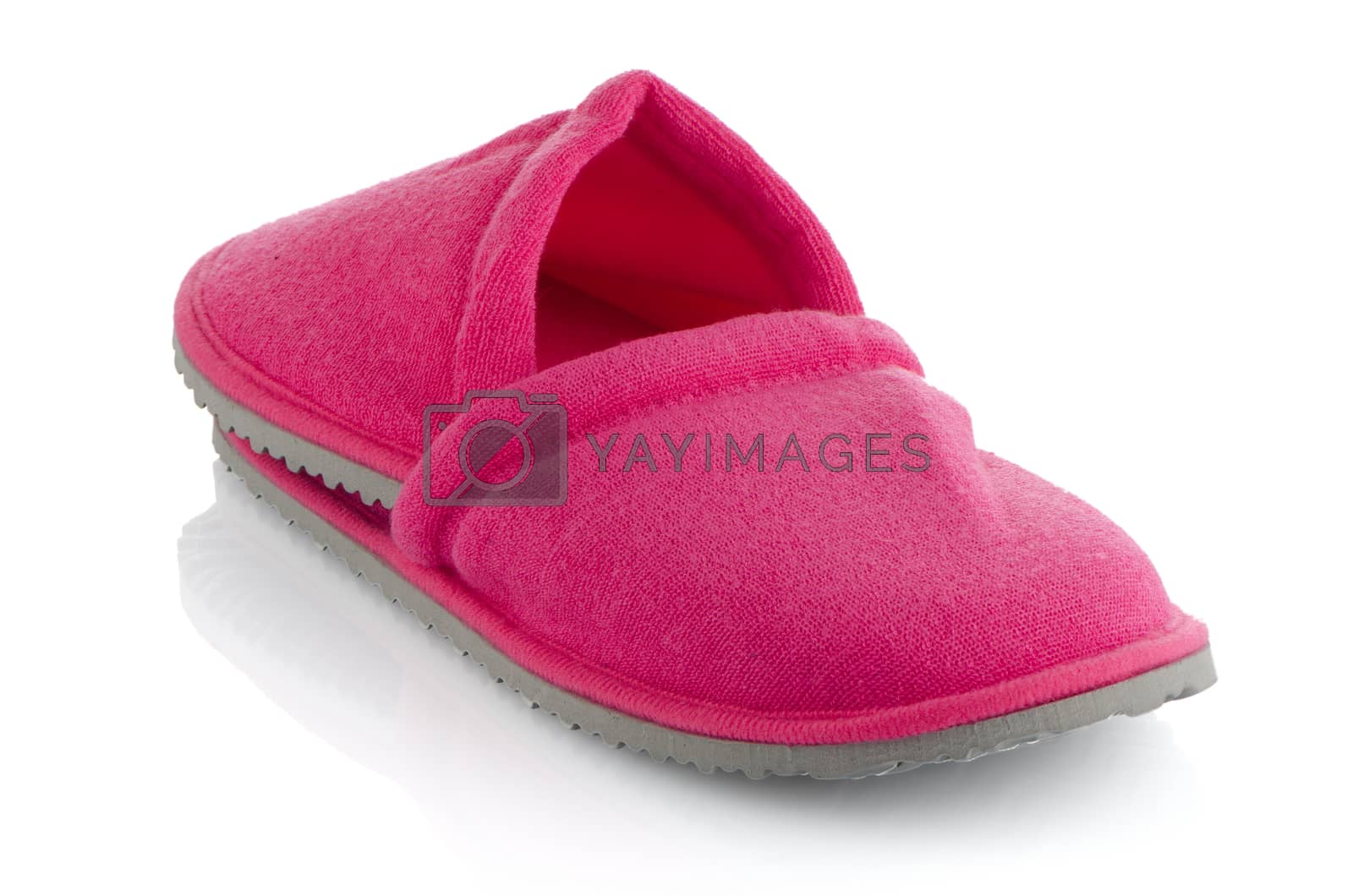 Royalty free image of A pair of pink slippers by homydesign