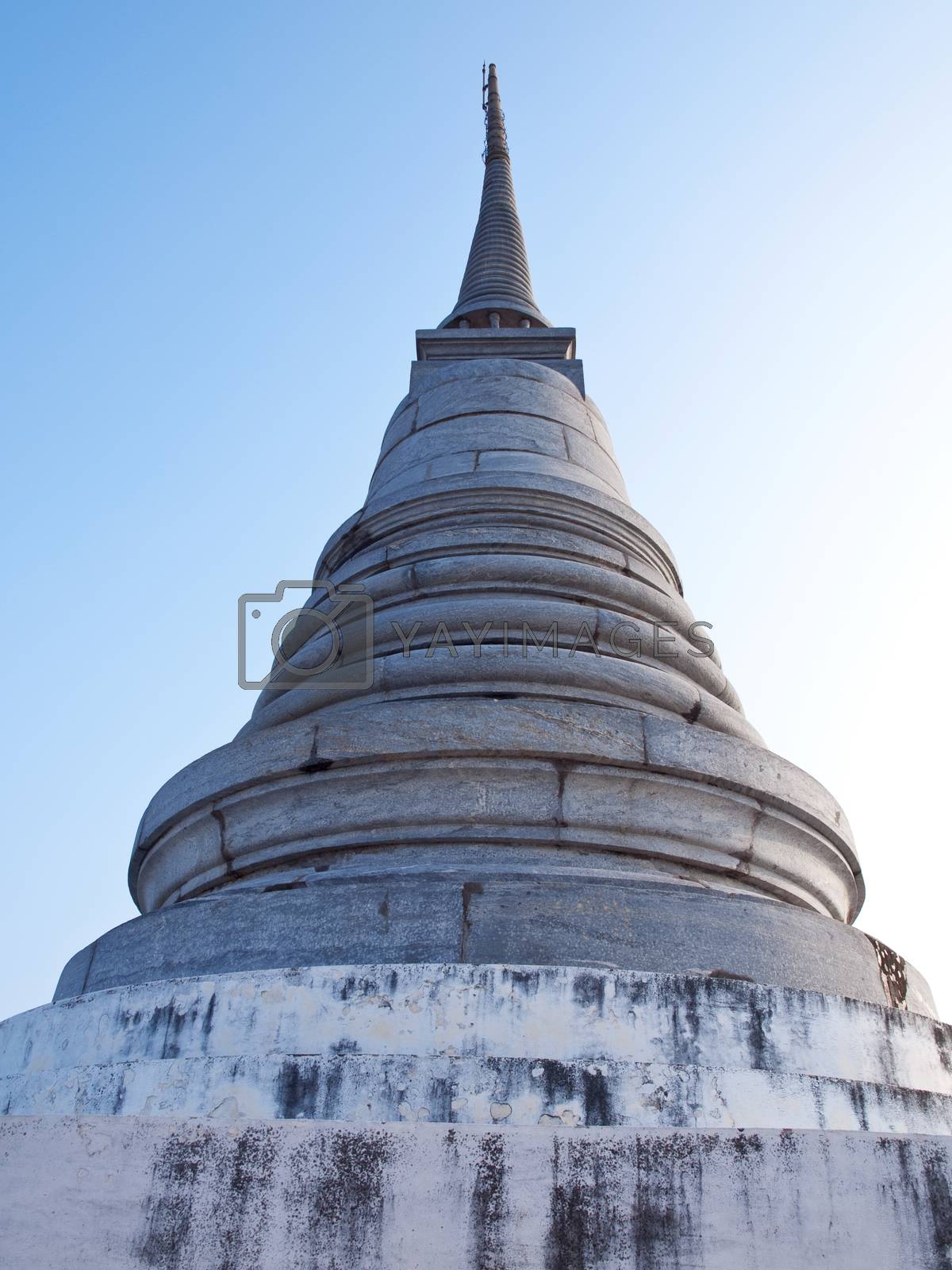 Royalty free image of Phra That Jom Phet in Khao Wang (Phra Nakhon Khiri Historical Pa by Exsodus