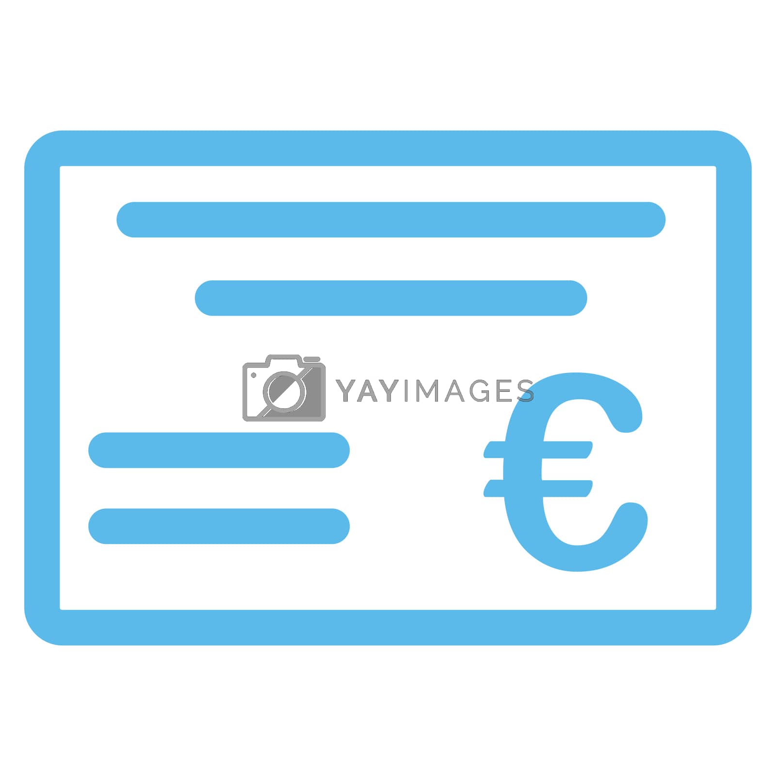 Royalty free image of Cheque icon by ahasoft