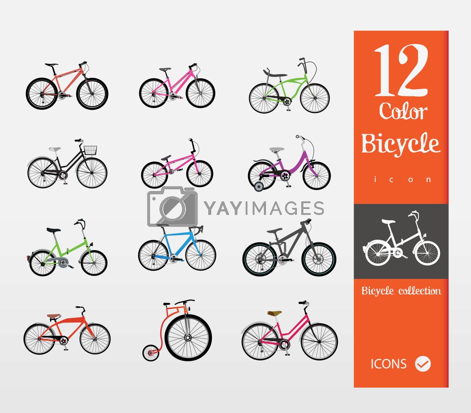 Royalty free image of Bicycles by kartyl