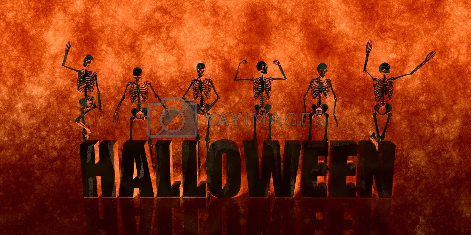 Royalty free image of Halloween Celebration by kentoh