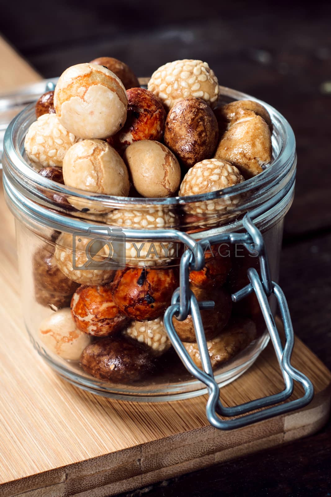 Royalty free image of Snacks in the jar by badmanproduction
