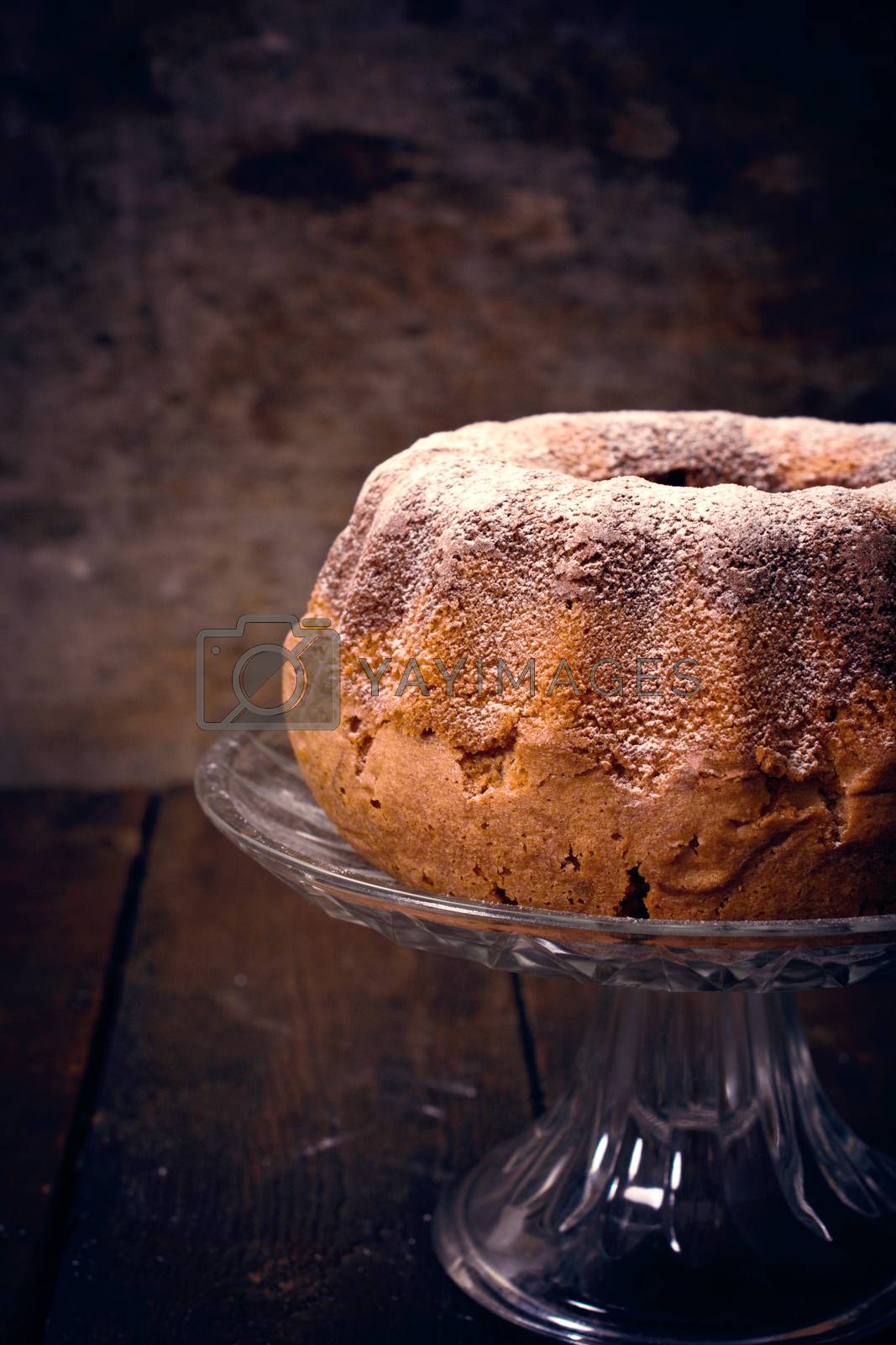 Royalty free image of Marble cake time by badmanproduction