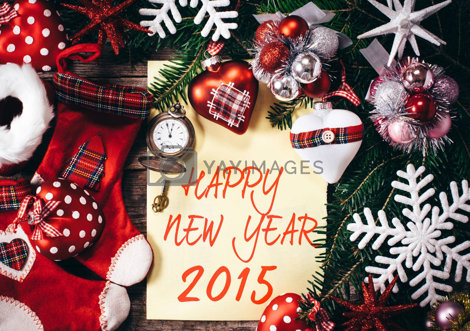 Royalty free image of New Year decoration by badmanproduction