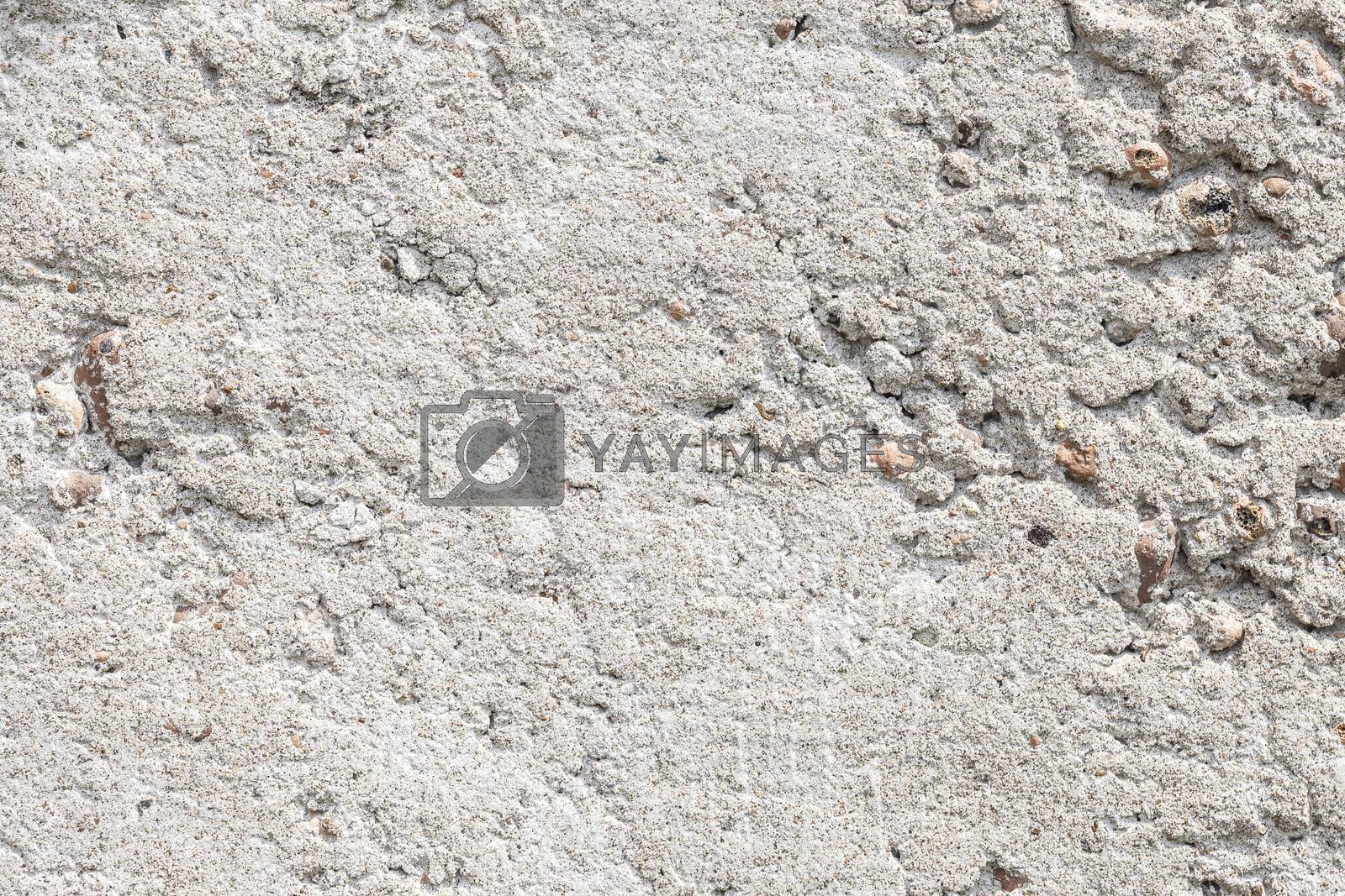 Royalty free image of Grungy White Concrete Wall Background by H2Oshka