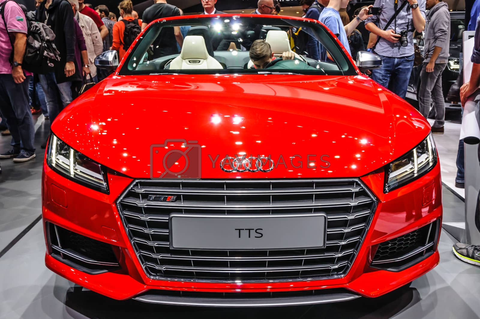 Royalty free image of FRANKFURT - SEPT 2015: Audi TTS presented at IAA International M by Eagle2308
