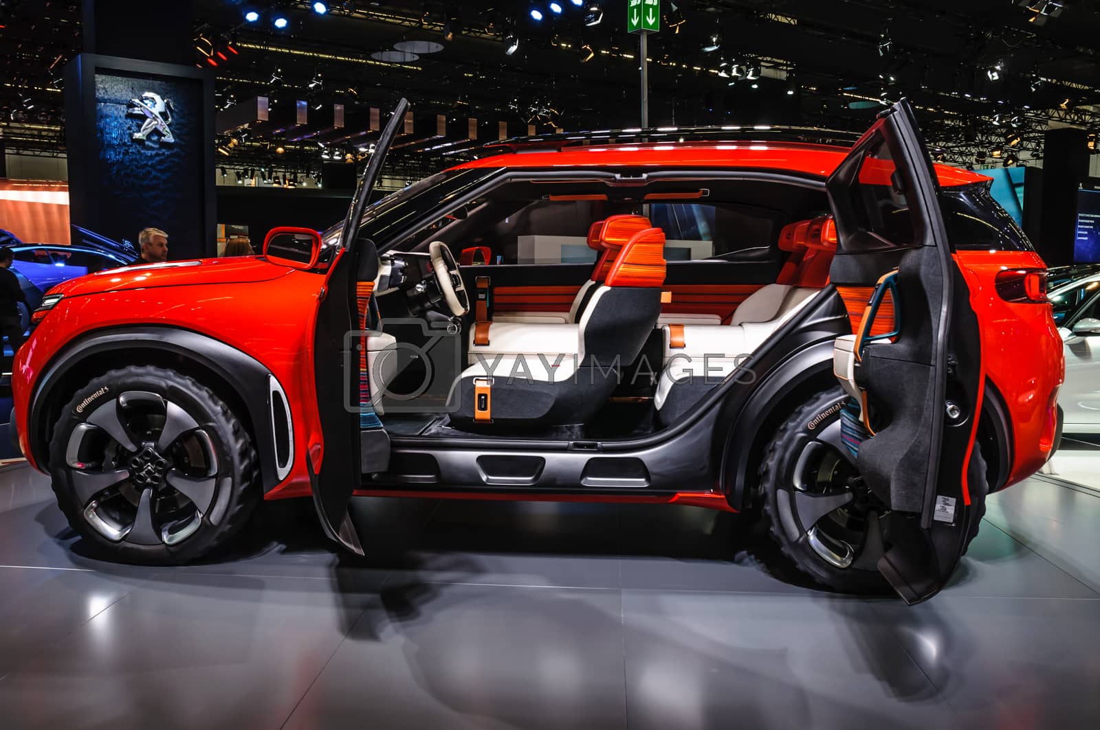 Royalty free image of FRANKFURT - SEPT 2015: Citroen Aircross concept presented at IAA by Eagle2308