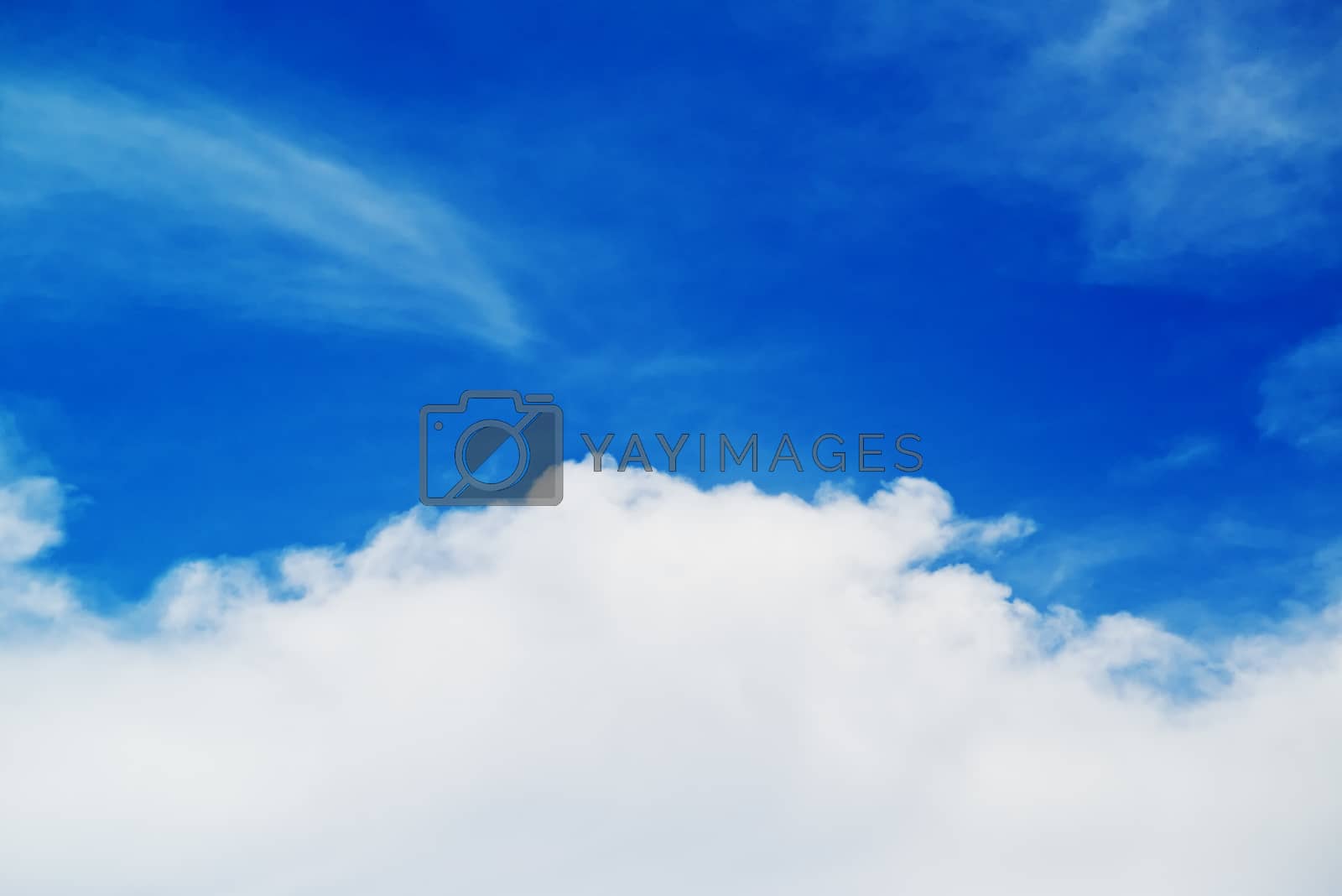 Royalty free image of Clouds by stevanovicigor