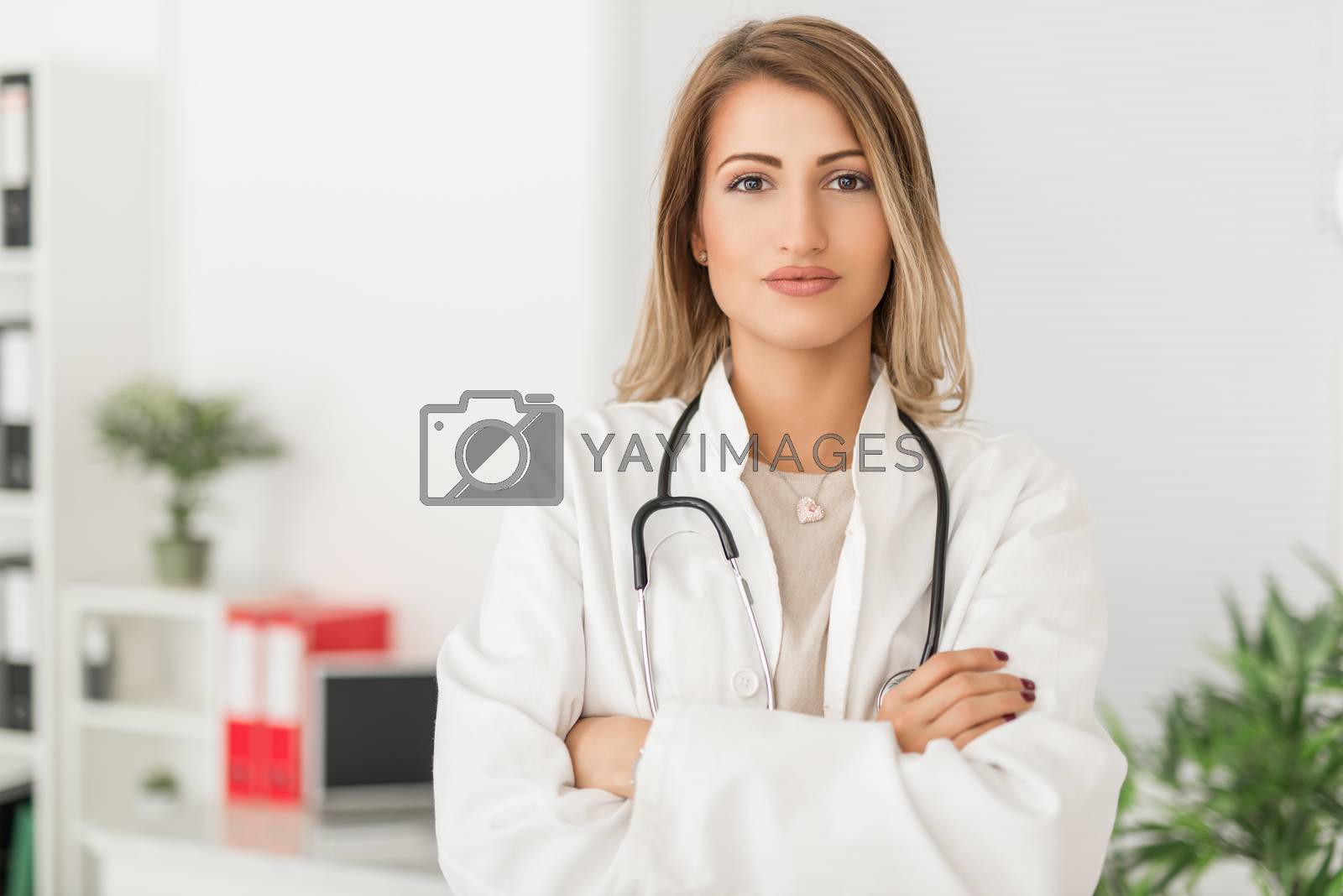 Royalty free image of Female Doctor by MilanMarkovic78