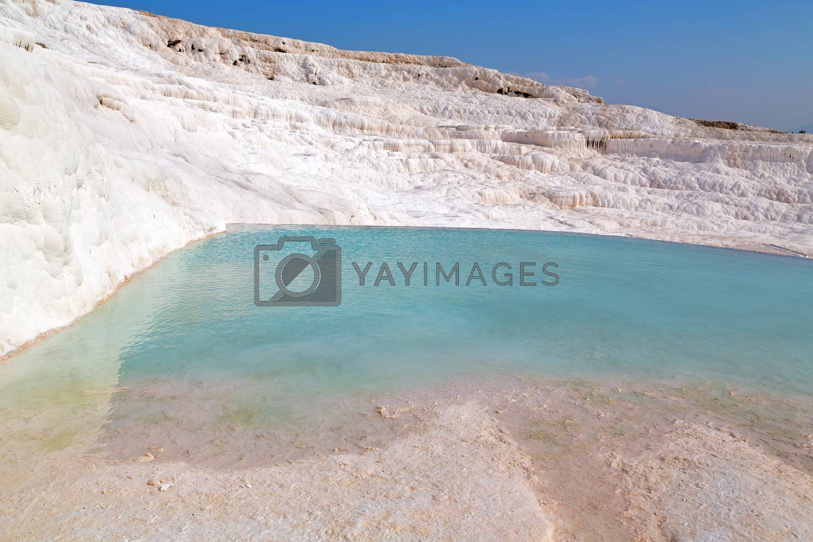 Royalty free image of calcium bath and travertine unique abstract in  by lkpro