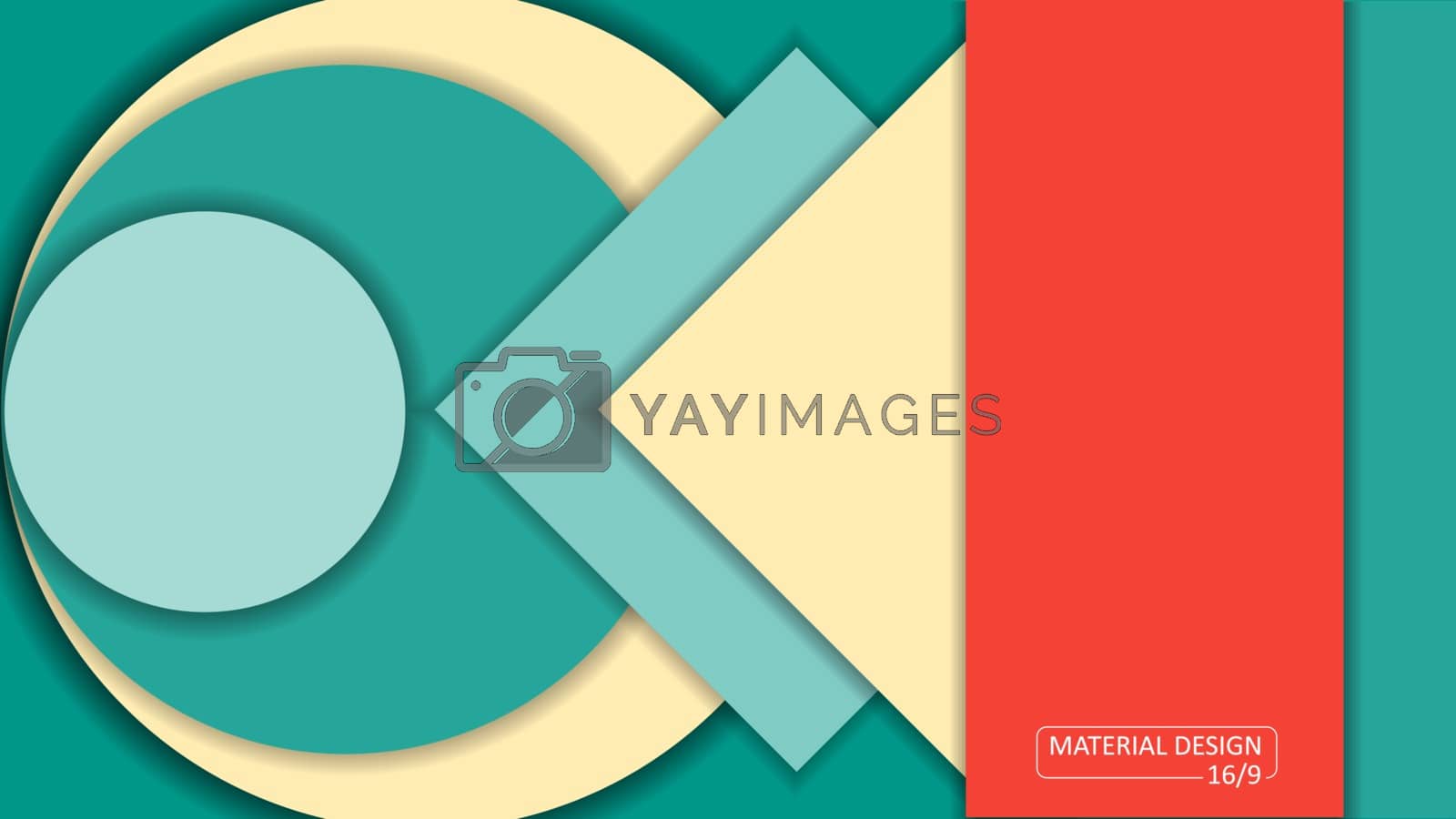 Royalty free image of Background Unusual modern material design. Format 16:9 by balasoiu