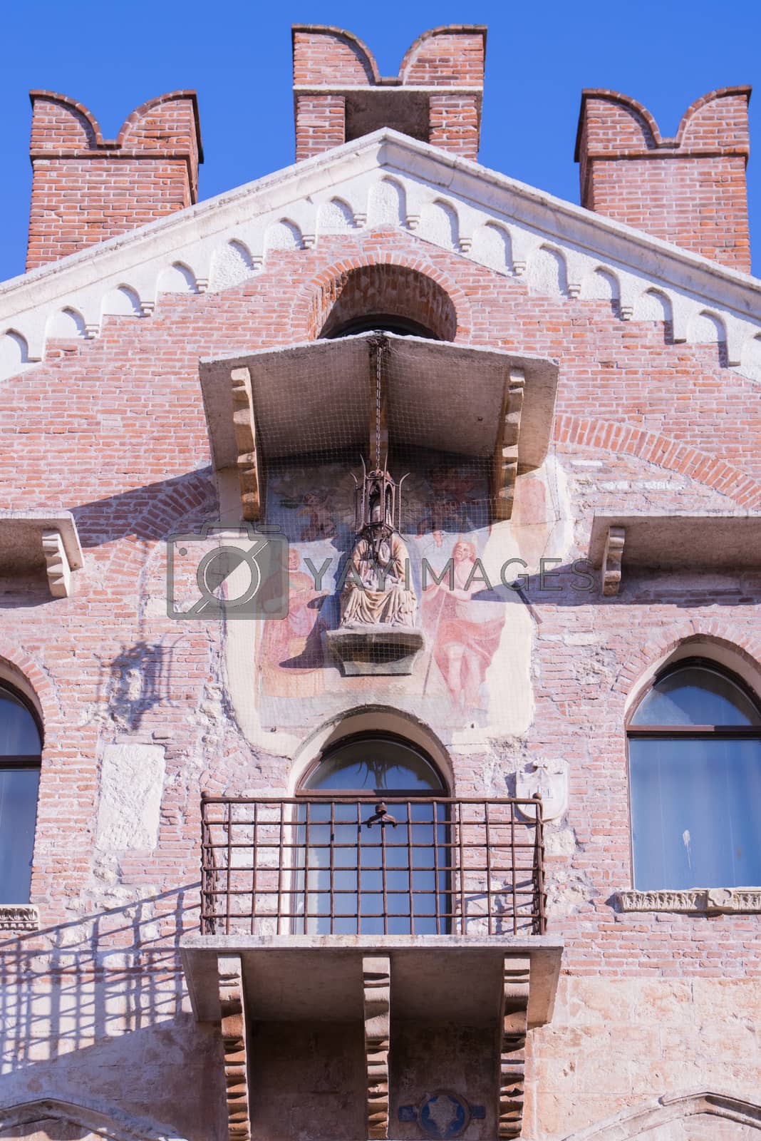 Royalty free image of The Palace of Justice in the center of Soave, Italy. by Isaac74
