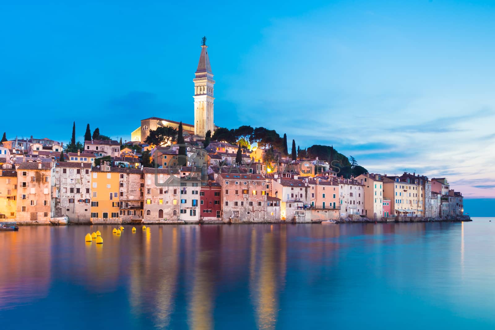 Royalty free image of Coastal town of Rovinj, Istria, Croatia. by kasto