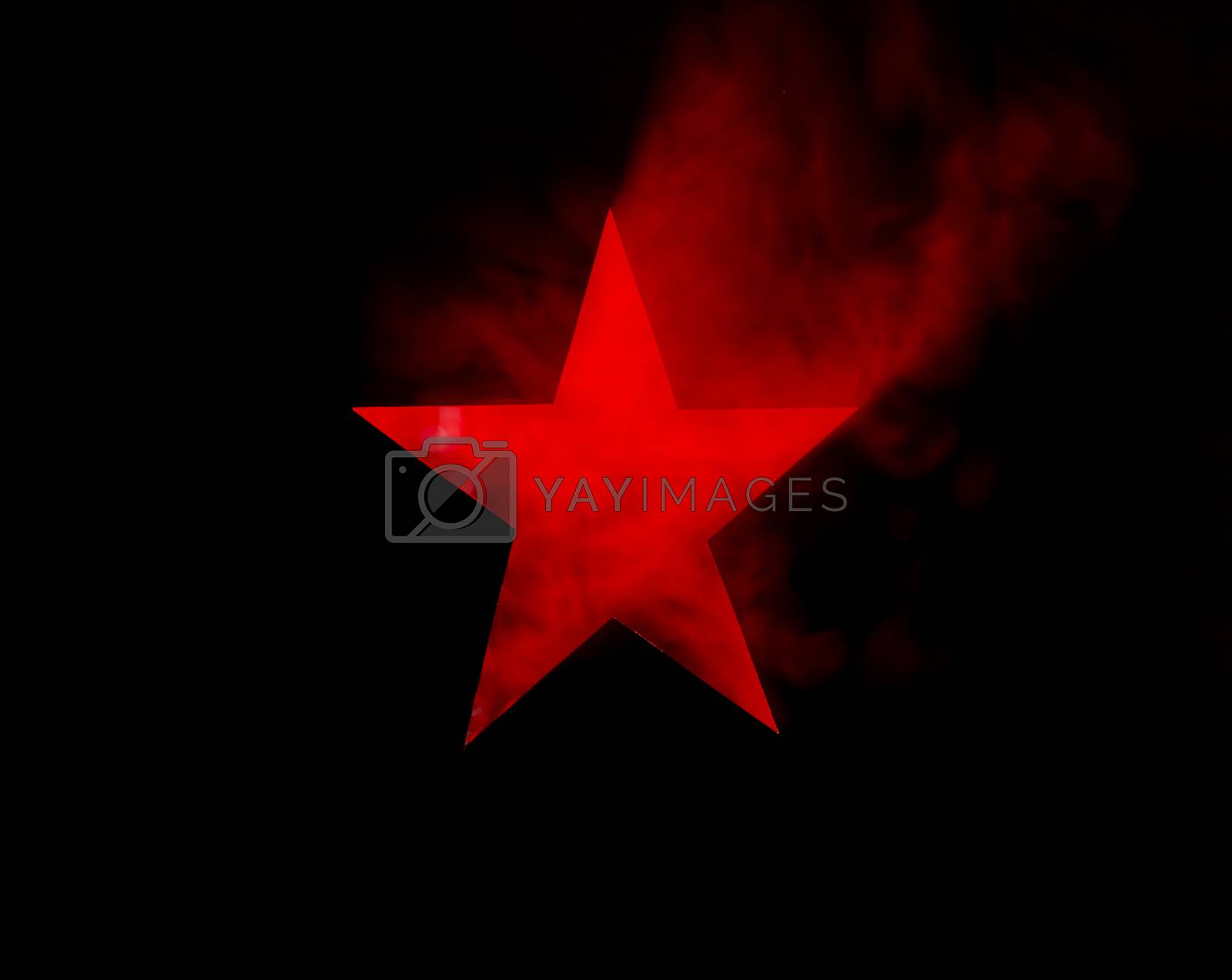 Royalty free image of Red Star by Stocksnapper