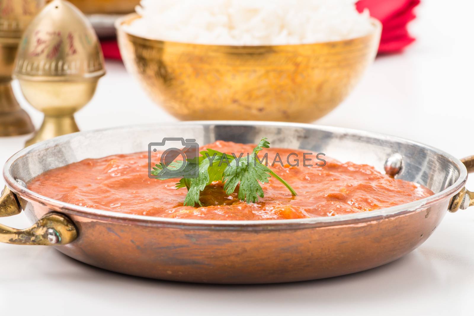Royalty free image of East Indian Butter Chicken by billberryphotography