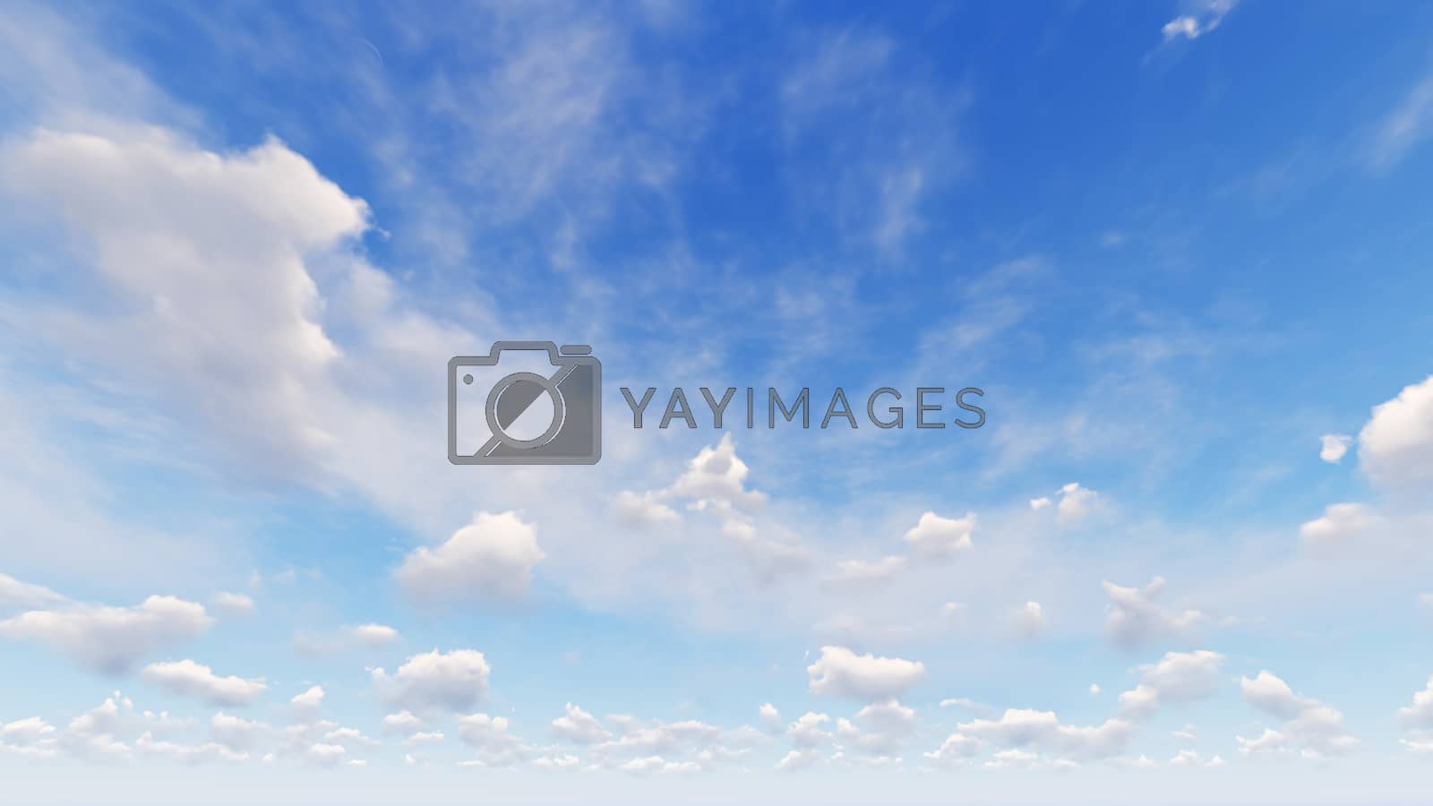 Royalty free image of Cloudy blue sky abstract background, blue sky background with ti by teerawit
