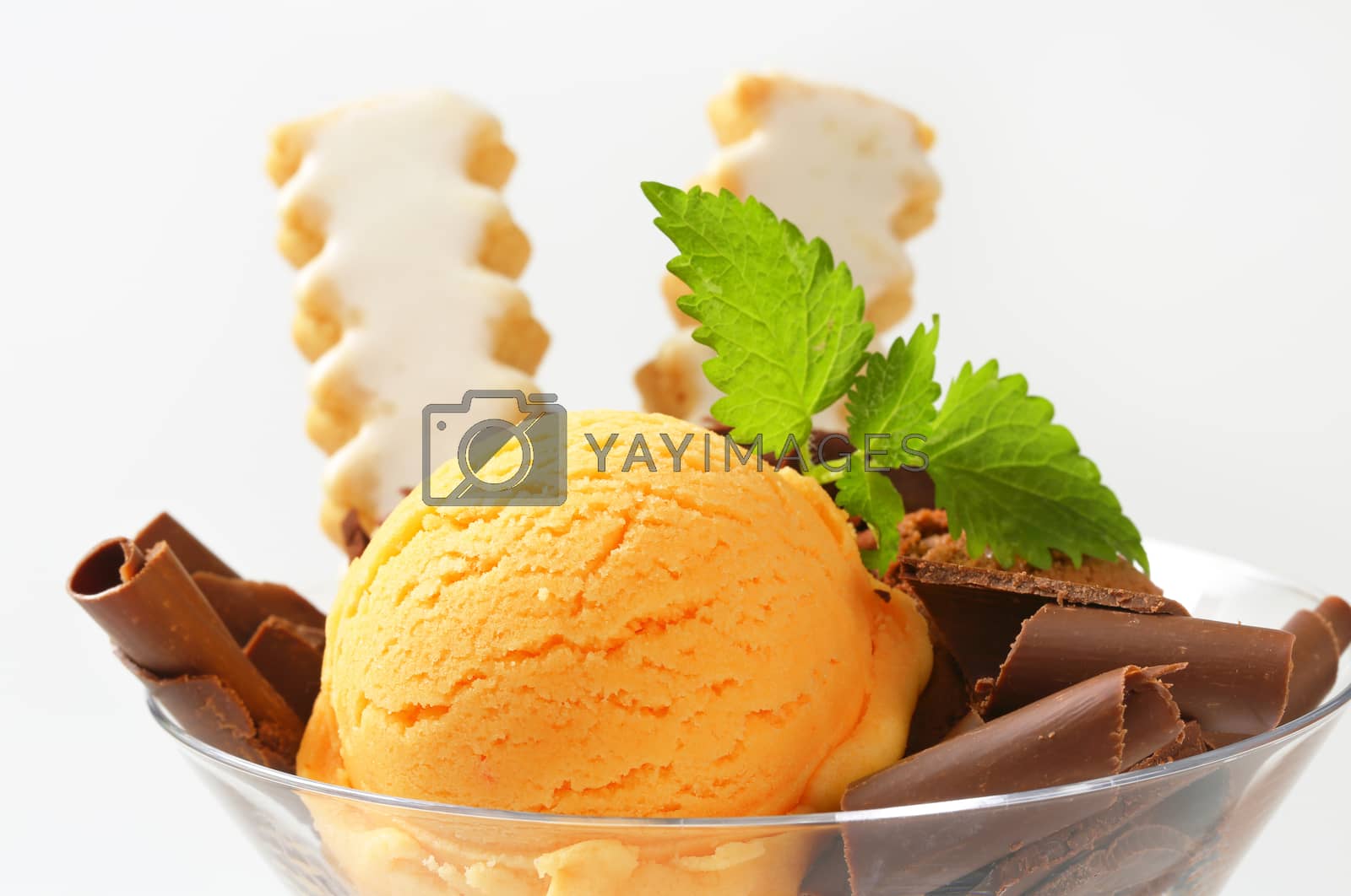 Royalty free image of Ice cream sundae by Digifoodstock