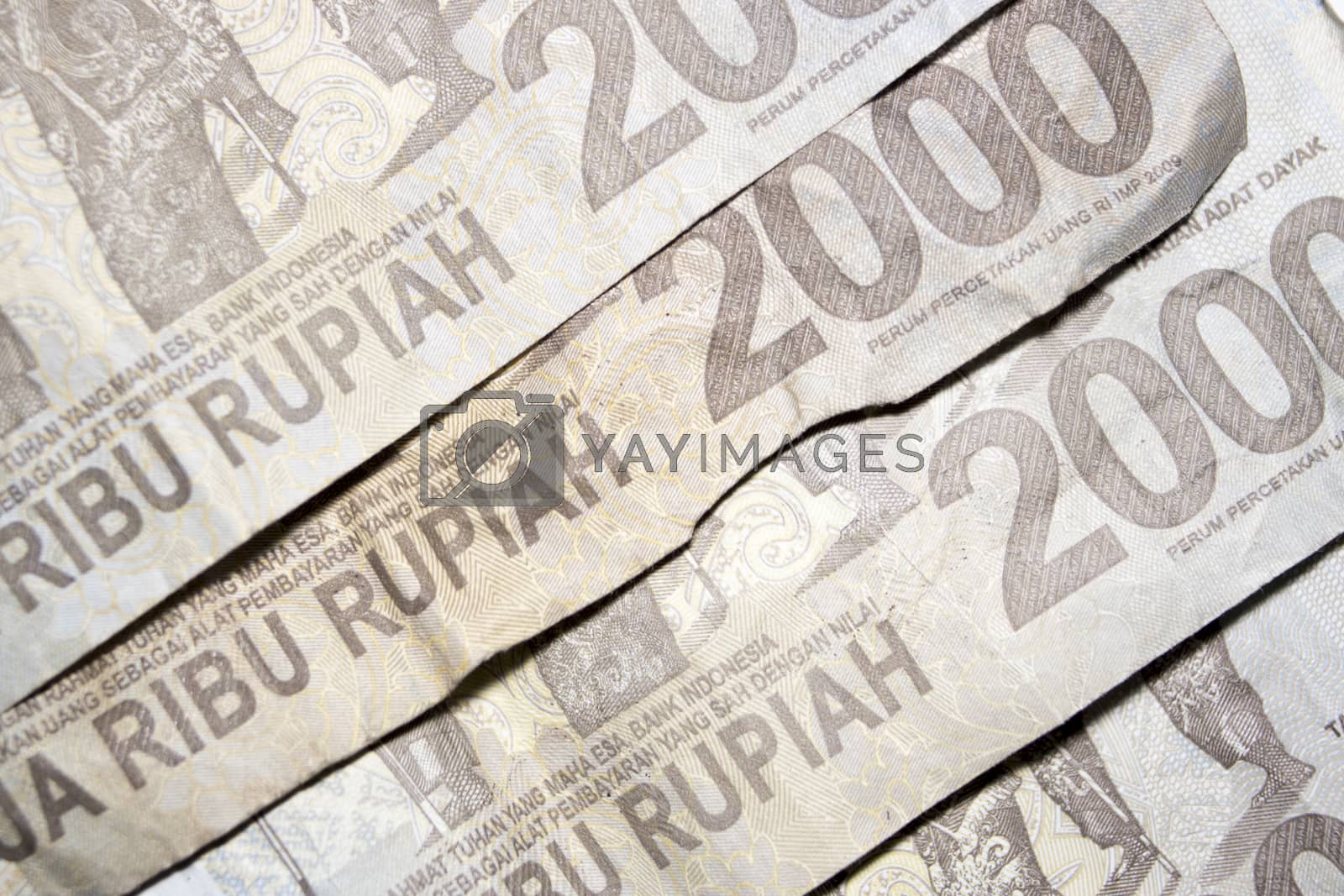 Royalty free image of rupiah currency macro close up payment money by vector1st