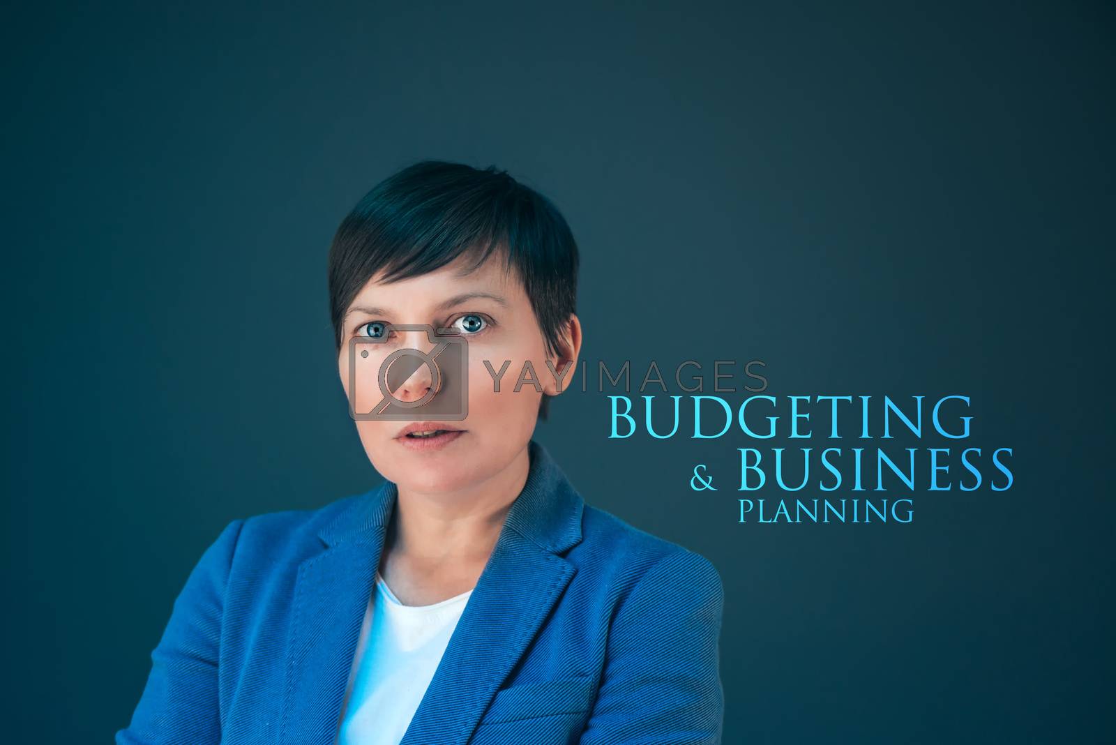 Royalty free image of Budgeting and business planning by stevanovicigor