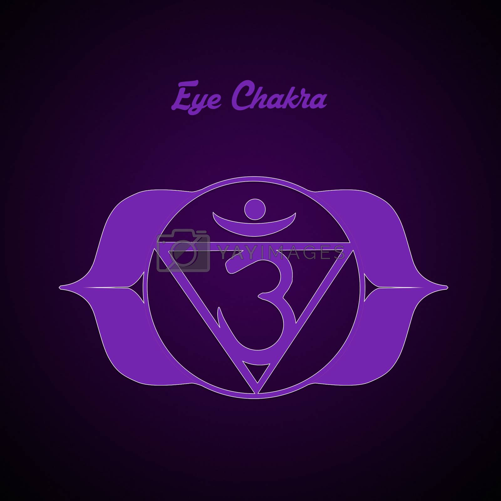 Royalty free image of Eye Chakra by adrenalina