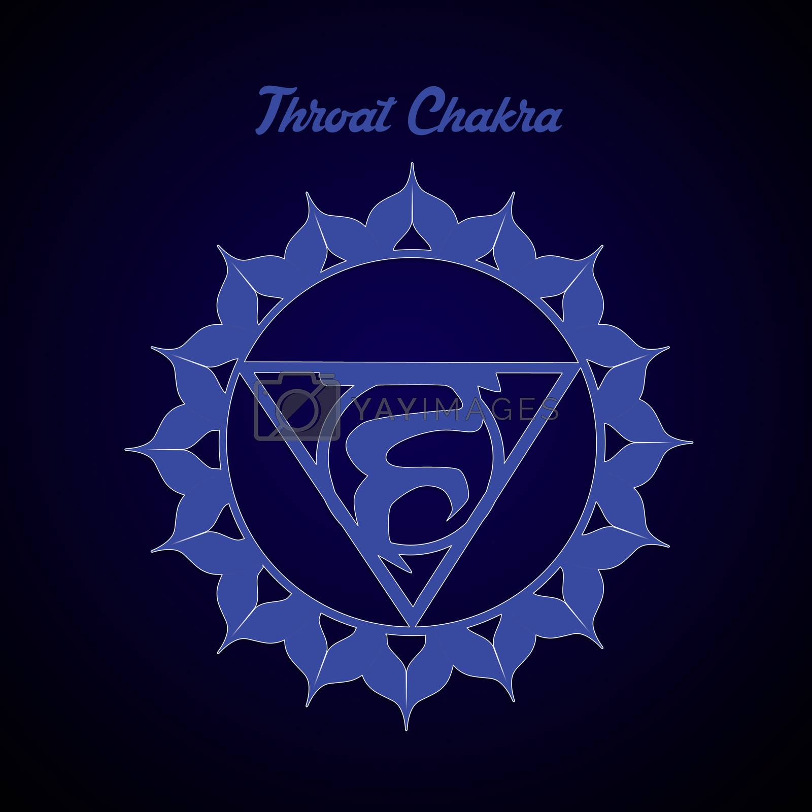 Royalty free image of Throat Chakra by adrenalina