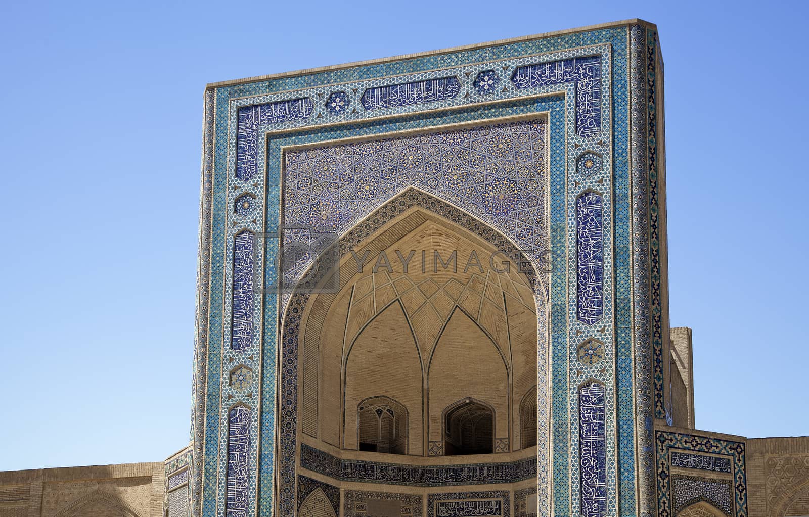 Royalty free image of Kalyan Mosque, Bukhara, Uzbekistan by Goodday