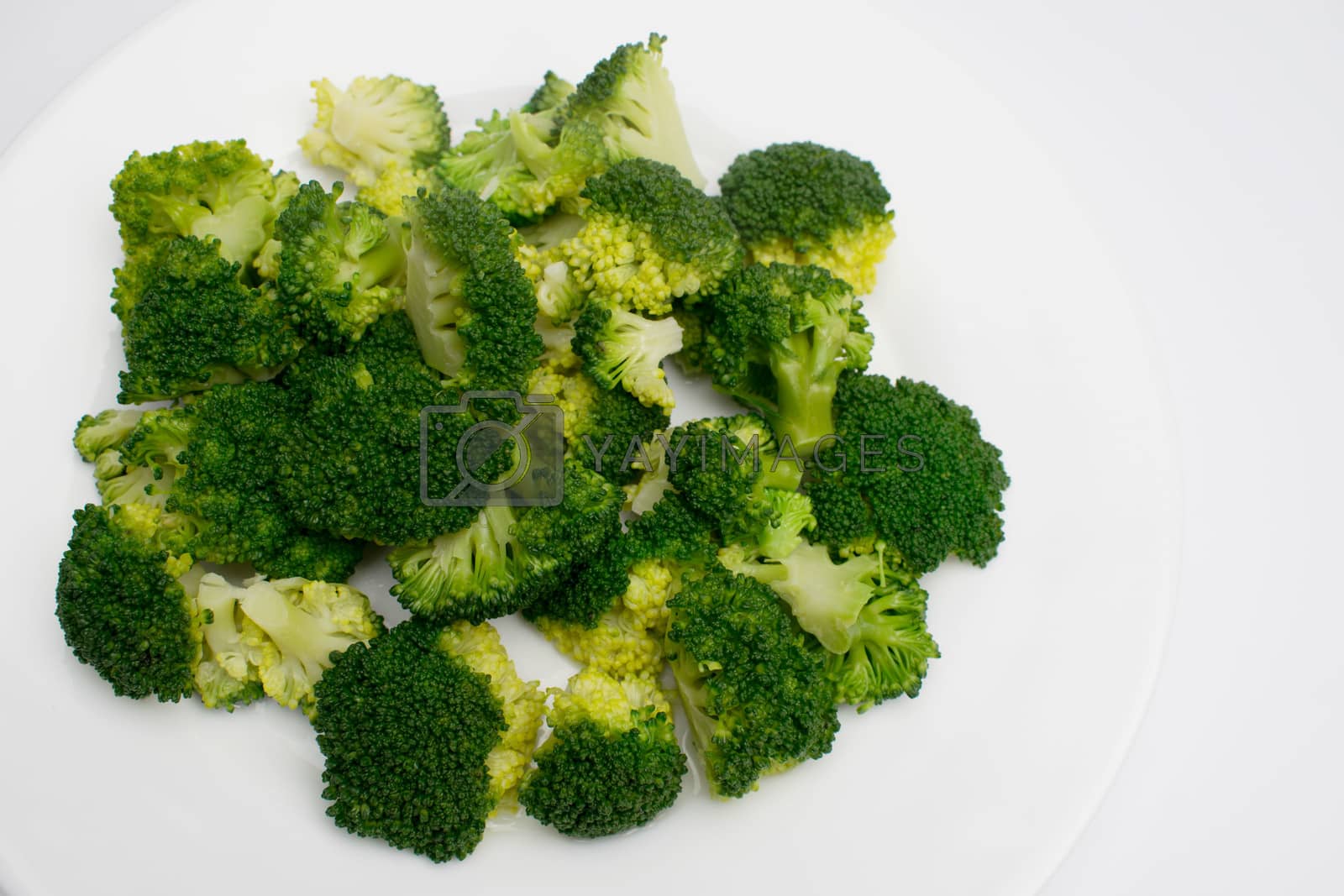 Royalty free image of Group of cooked brocoli by federica_favara