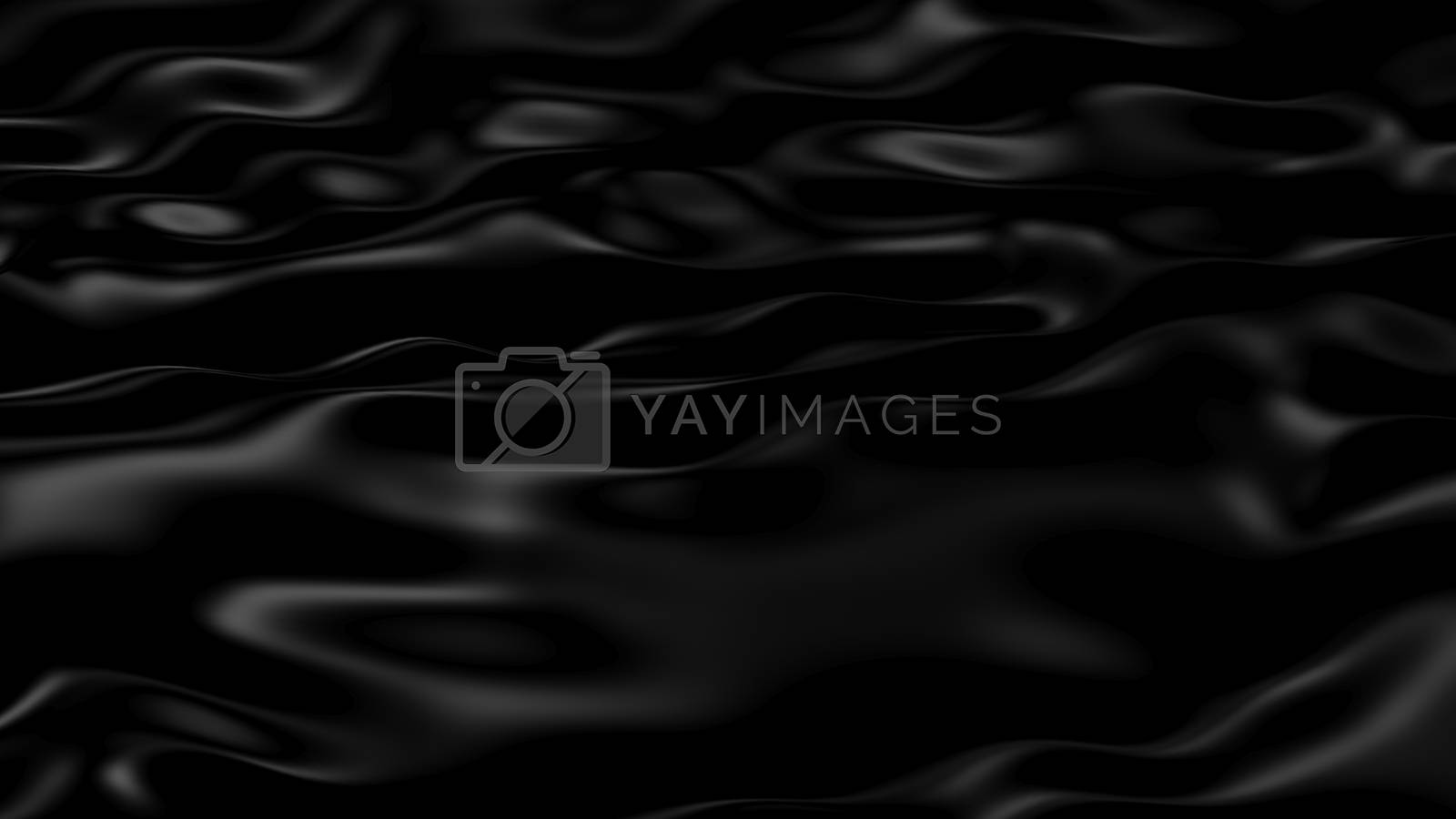Royalty free image of 3D Illustration Abstract Black Background by brux