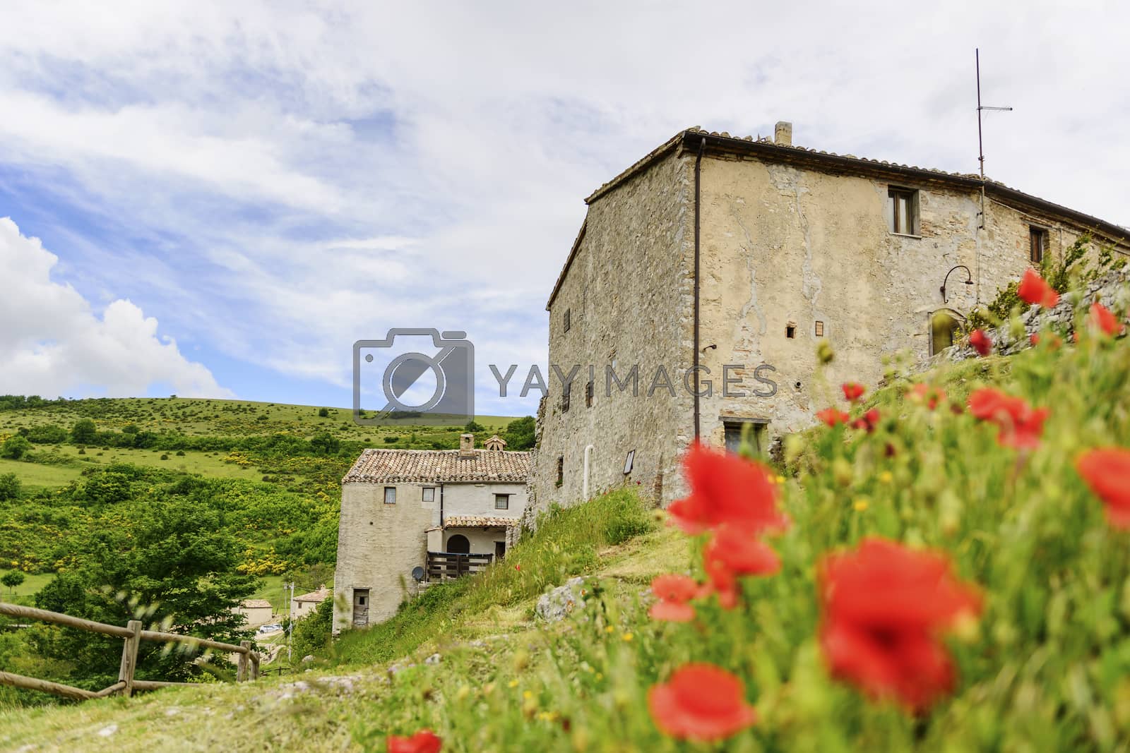Royalty free image of Historic houses Elcito by w20er