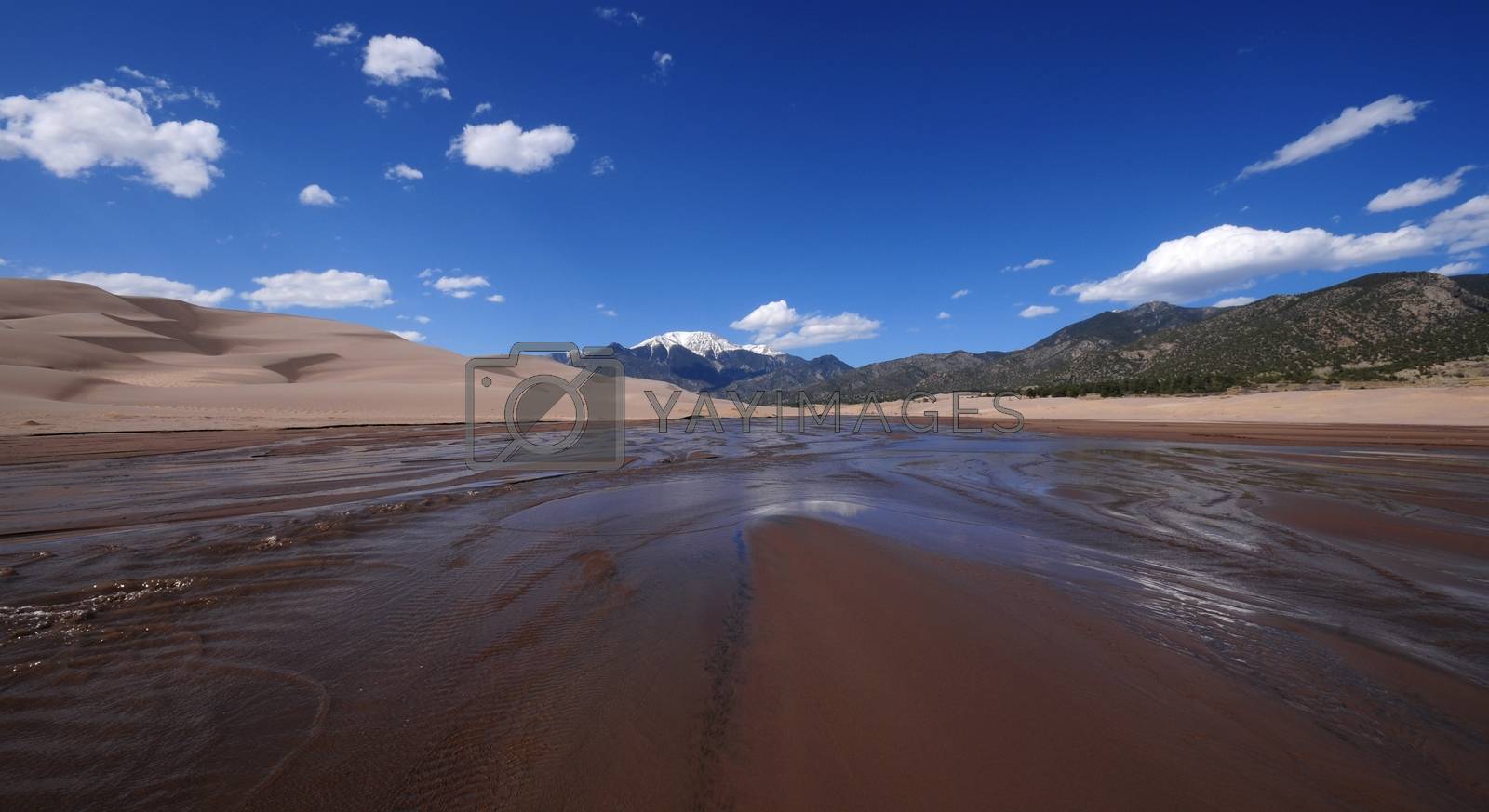 Royalty free image of Great Sand Dunes by welcomia