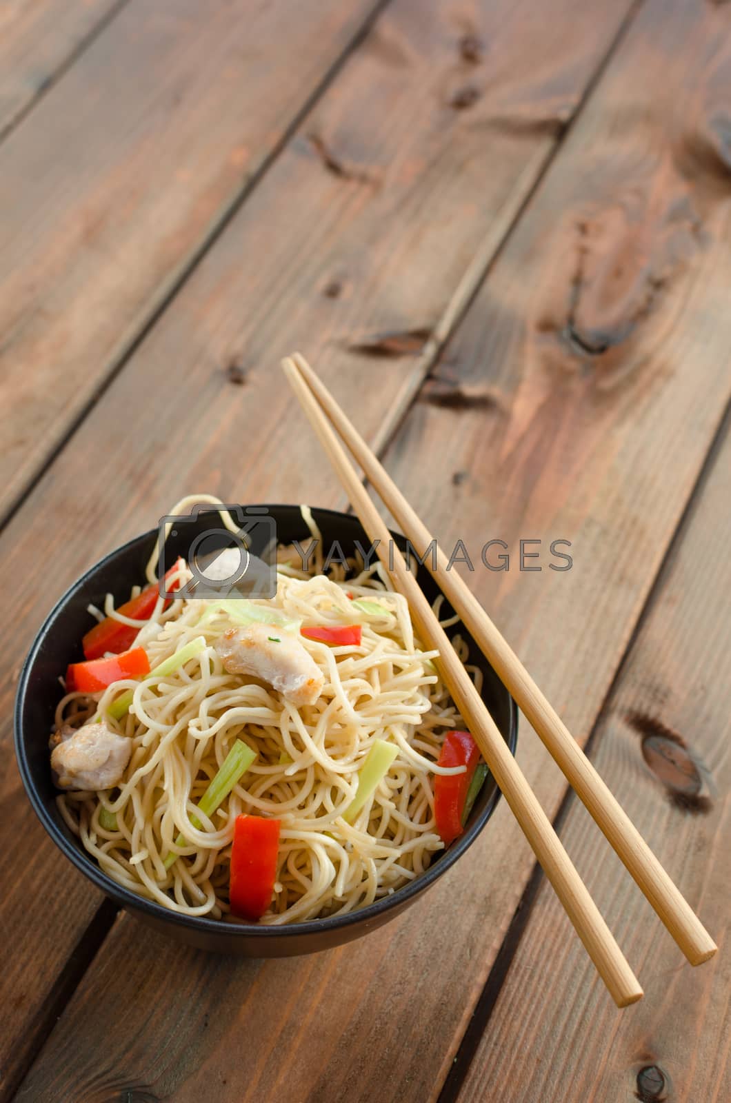 Royalty free image of Chinese noodles by Peteer
