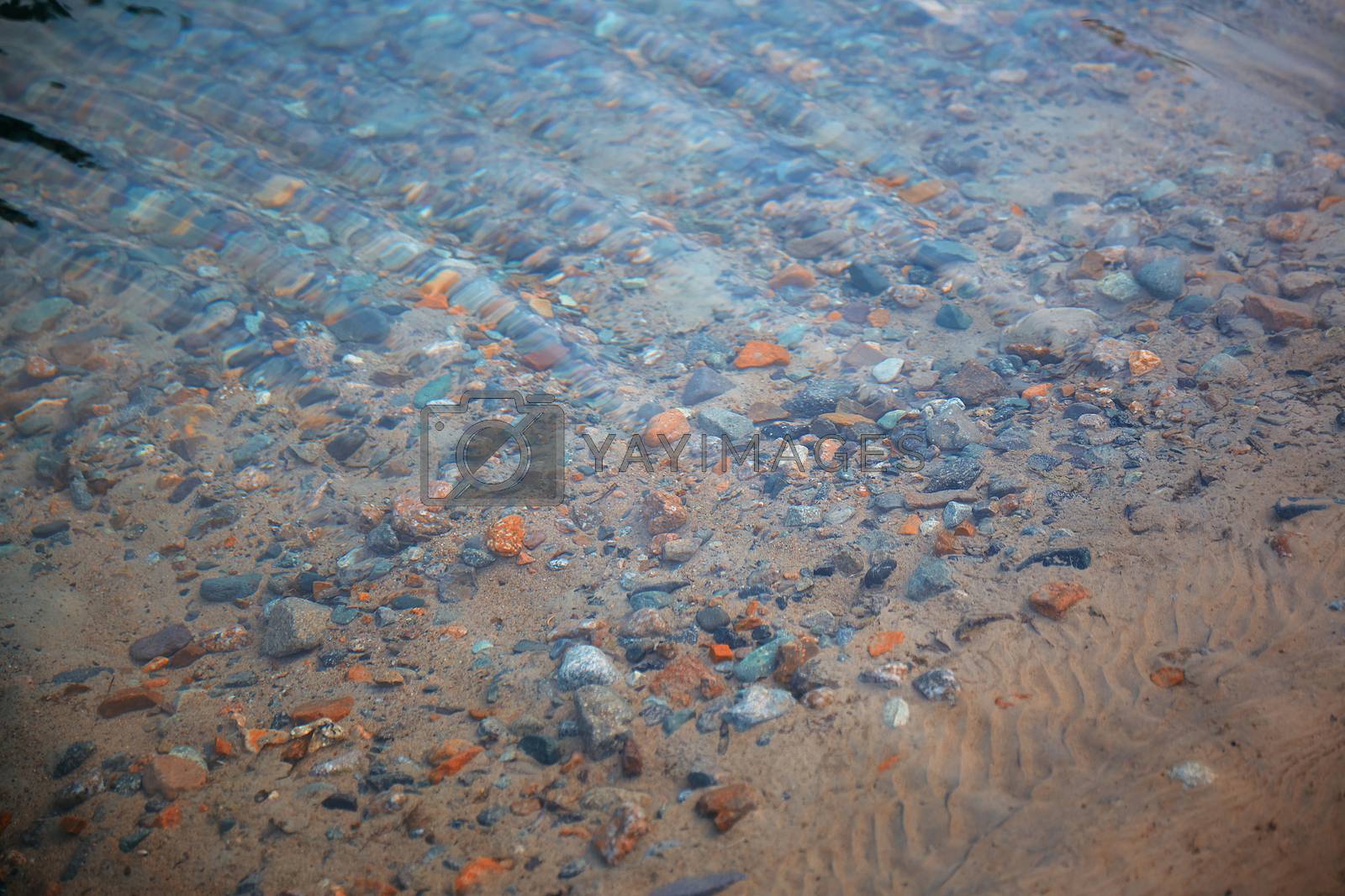 Royalty free image of Underwater pebbles by Novic