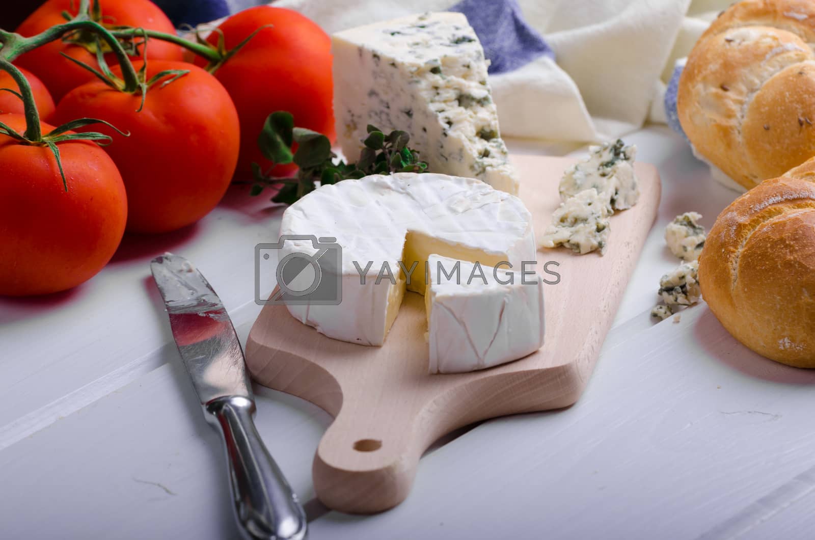Royalty free image of Gourmet cheeses by Peteer