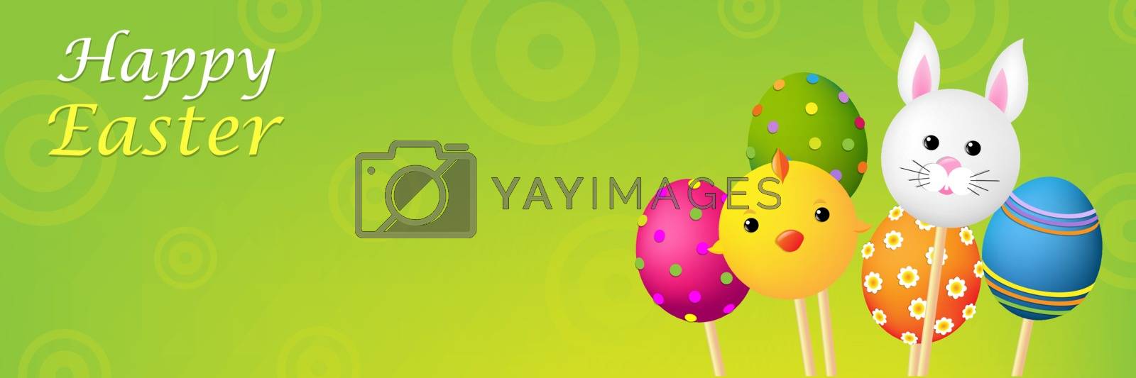 Royalty free image of Easter Banner by barbaliss