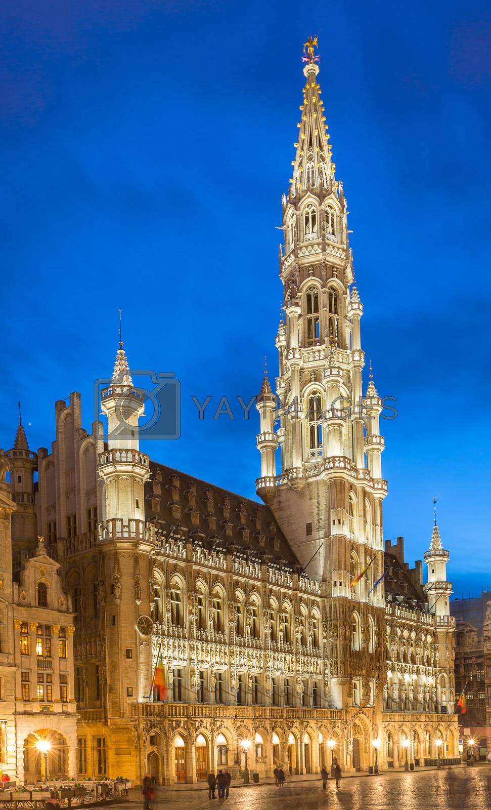 Royalty free image of Grand Place in Brussels Belgium by vichie81