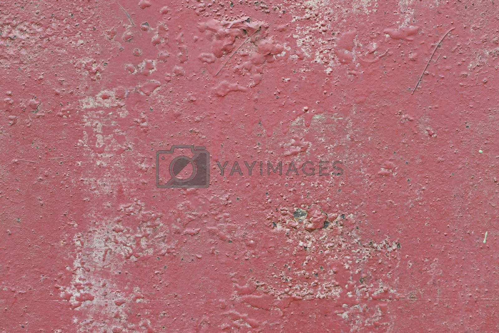 Royalty free image of Rusty red metal plate as a background
 by Tofotografie