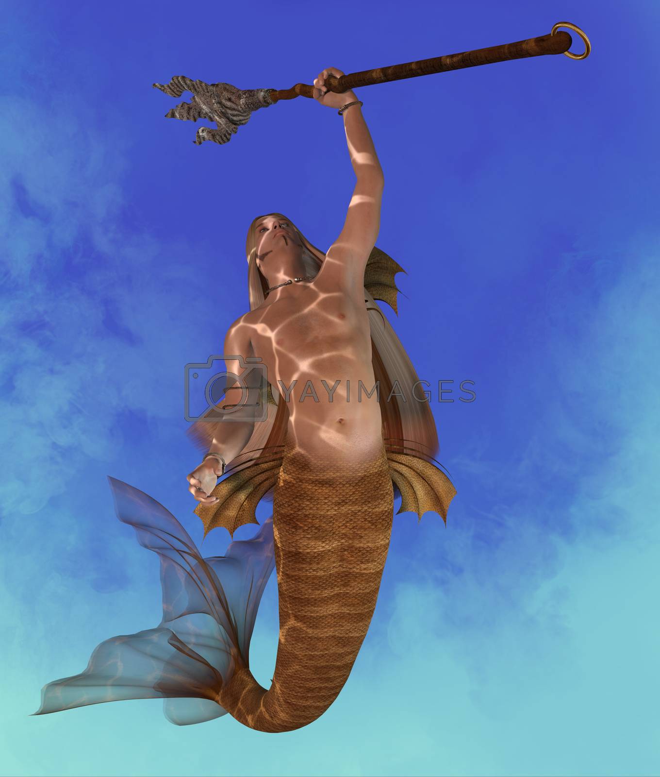 Royalty free image of Merman by Catmando