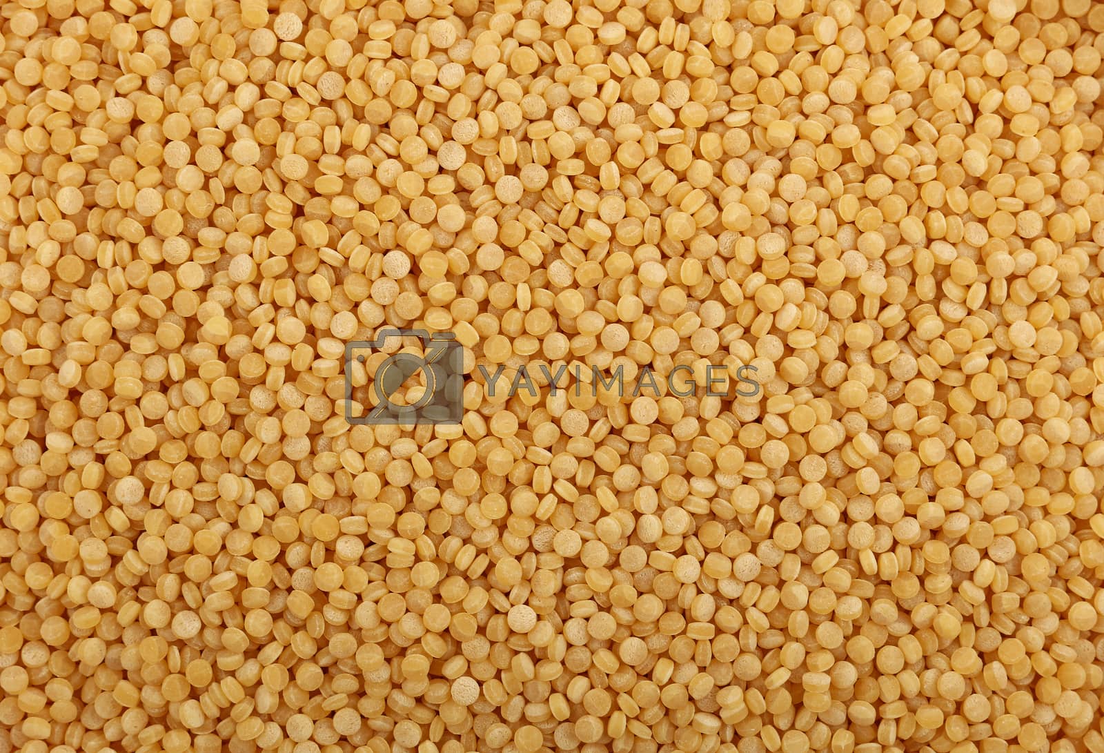 Royalty free image of Ptitim pasta Israeli couscous close up background by BreakingTheWalls
