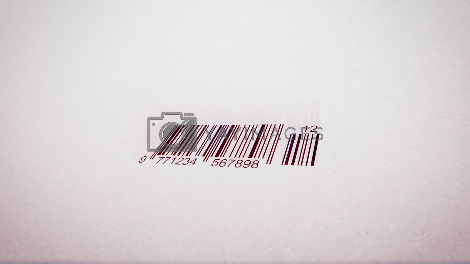Royalty free image of Pop art Barcode scanner illustration by klss