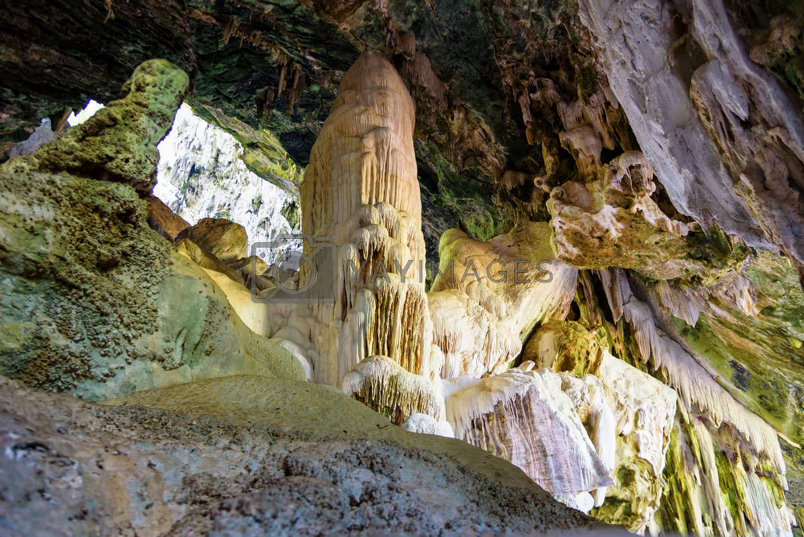 Royalty free image of Bua Boke Cave Natural by Yongkiet