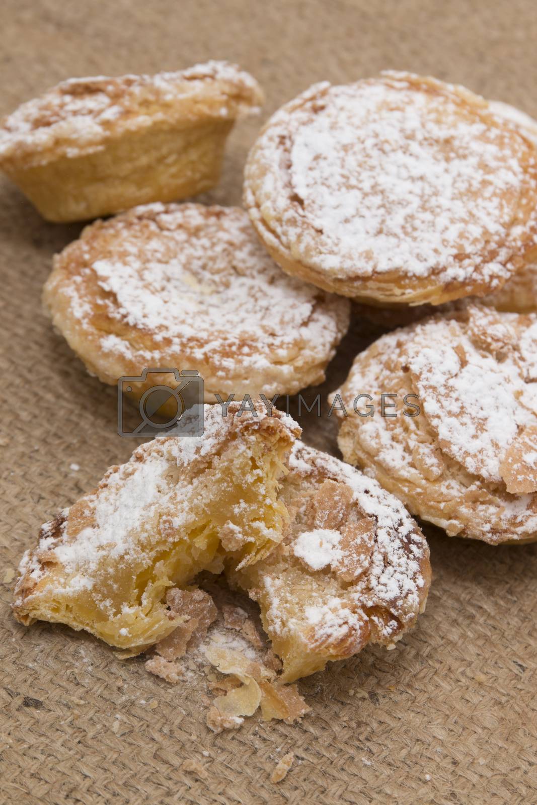Royalty free image of Flaky Bean pastry by membio