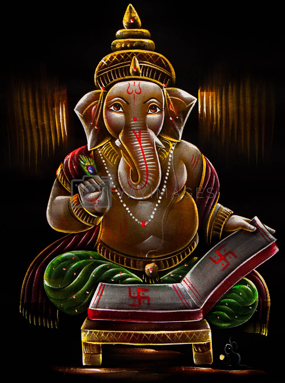 Royalty free image of Ganesha by Jonicartoon