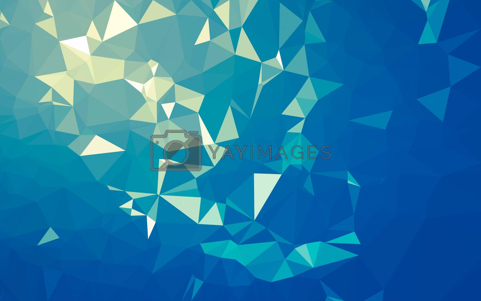 Royalty free image of Abstract low poly background, geometry triangle by teerawit