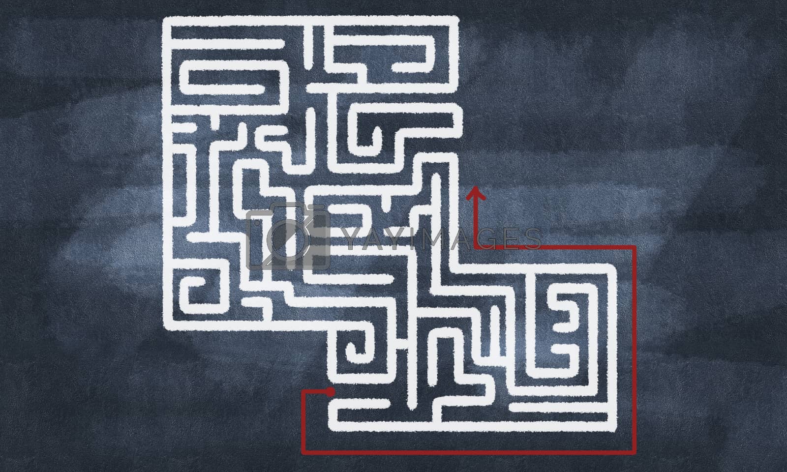 Royalty free image of Labyrinth pattern by adam121