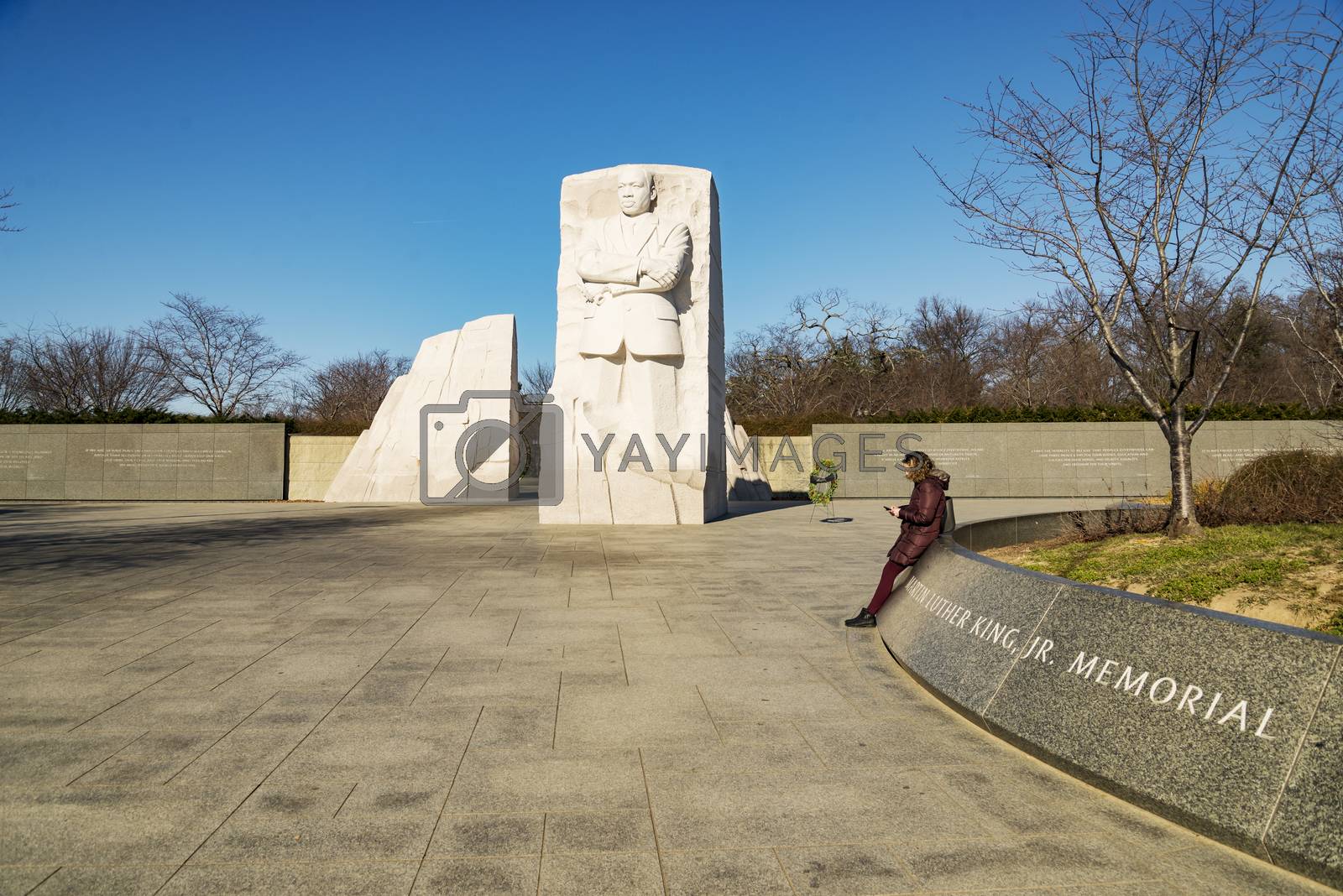 Royalty free image of Martin Luther King Junior Memorial by edella