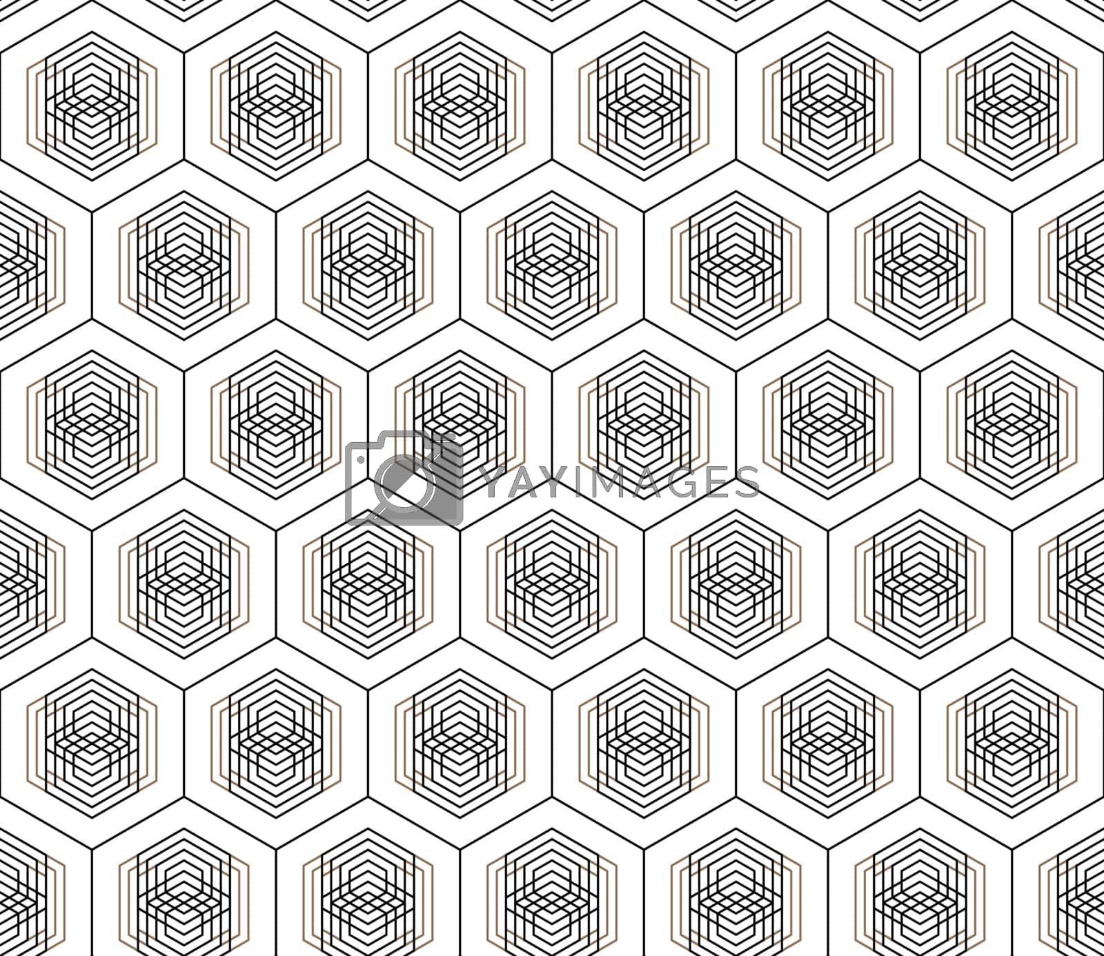 Royalty free image of Vector seamless geometric pattern. Classic Chinese ancient fully editable ornament by Softulka